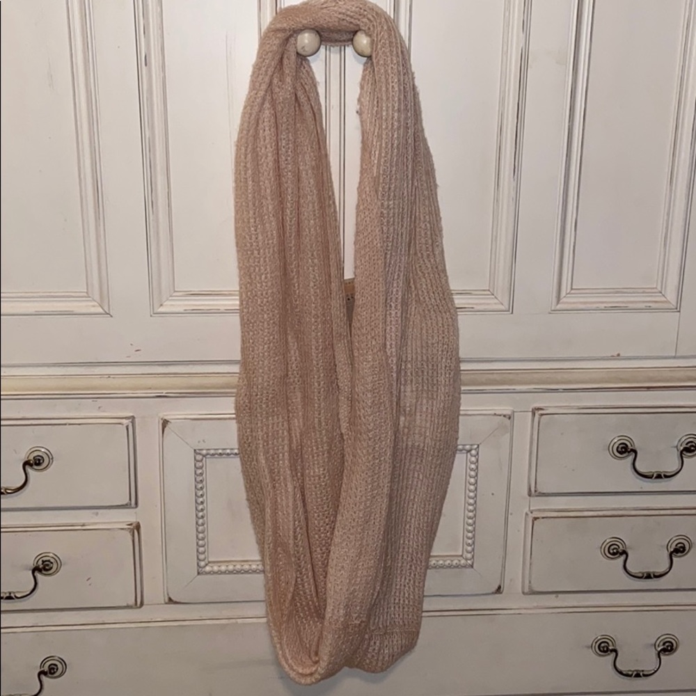 Pink Infinity Scarf